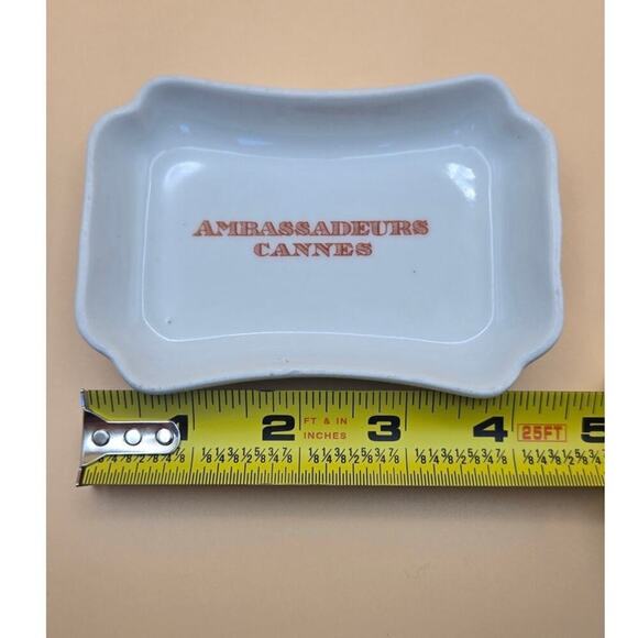 A Charming Ambassadeurs Cannes Vintage Ashtray or Trinket Tray - Picture 4 of 5